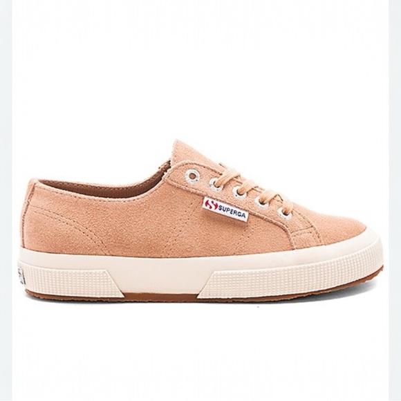 Superga Shoes - Superga 2750 Suede Sneakers Dusty Rose Pink Woman’s‎ Sneakers Sz 7.5 Low Top